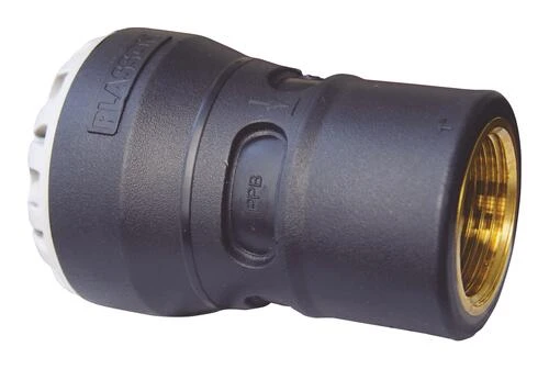 Raccord Plastique Femelle 15/21 Enclipsable Pour Tube PE ø20 - PLASSON