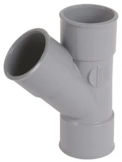 Culotte PVC 45° Triple Femelle ø200 - NICOLL