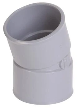 Coude PVC 20° Double Femelle ø63 - NICOLL