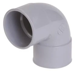 Coude PVC 87.30° Double Femelle ø63 - NICOLL