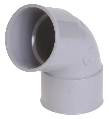 Coude PVC 67°30 Double Femelle ø75 - NICOLL