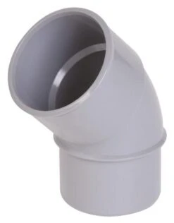 Coude PVC 45° Mâle Femelle ø125 - NICOLL