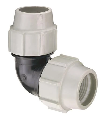 Coude 90° égal à Compression Pour Tube PE ø32 - PLASSON