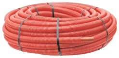 Tube PER PEX A Gainé Rouge ø12 200m - FIXOCONNECT