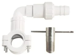 Prise De Vidange Coudée Avec Autoperçeur