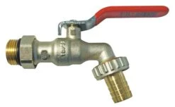 Robinet D'arrosage Orientable à Sphère Avec Raccord Au Nez 15/21 - 20/27 - PRONORM