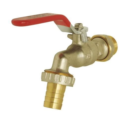 Robinet D'arrosage Orientable à Sphère Avec Raccord Au Nez 15/21 - 20/27 - PRONORM – Image 3