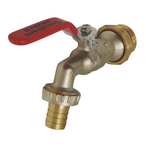 Robinet D'arrosage Orientable à Sphère Avec Raccord Au Nez 20/27 - 20/27 - PRONORM – Image 2