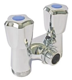 Robinet Machine à Laver Double Parallèle - PRONORM