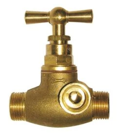 Robinet D'arrêt Laiton à Purge MM15/21 Sans épaulement