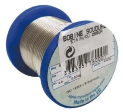 Bobine Soudure étain 97% Et Cuivre 3% Sans Plomb Fil Plein 500 Grs