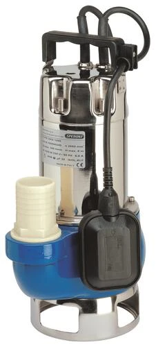 Pompe De Relevage 1400w Pour Eaux Usées Et Chargées