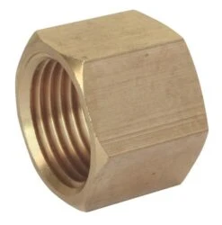 Manchon 6 Pans Laiton Brut Double Femelle 26/34 - 272