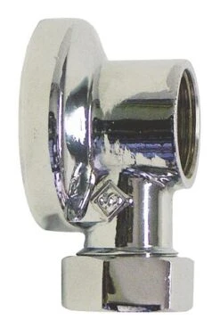 Applique MAL Simple Avec écrou Pour Collet Battu Chromée ø12-15/21 - PRONORM