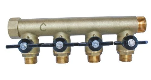 Collecteur Mini-vannes 4 Départs à Portée Plate MF26/34 - FIXOCONNECT – Image 3