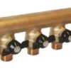 Collecteur Mini-vannes 6 Départs à Portée Plate MF26/34 - FIXOCONNECT