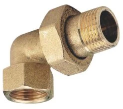 Coude Union Laiton Brut 20/27 à Visser - 98