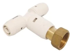 Té NEXUS écrou Au Centre 15/21 Pour Tube Multicouche ø16 - JOHN GUEST