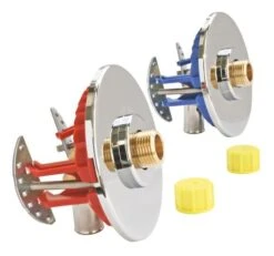 FIXOPLAC PER ø12 - M12/17 Sous Lavabo Raccords Coudés à Sertir