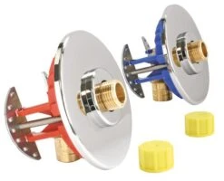 FIXOPLAC PER ø12 - M12/17 Sous Lavabo Raccords Coudés à Glissement