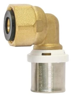 Coude écrou Tournant à Sertir Multicouche ø20-20/27 - FIXOMULTIX