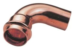 Coude 90° Mâle Femelle Cuivre à Sertir EAU ø14