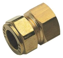 Raccord Droit Femelle Et Bicône Laiton Pour Tube Cuivre ø16-20/27