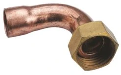 Raccord Coude Avec Collet Battu ø14-12/17 - 2A GCU