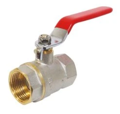 Vanne à Sphère Double Femelle 33/42 - Manette Plate