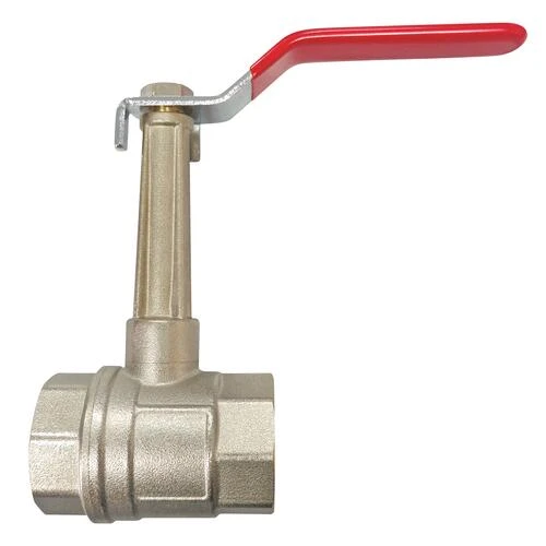 Vanne à Sphère à Rehausse Double Femelle 50/60 V490 - Manette Plate - PRONORM