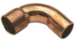 Coude 90° Grand Rayon à Souder Mâle Femelle ø32 - 1A CU