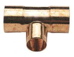 Té Réduit Triple Femelle Cuivre à Souder ø18/14/16 - 130 CU