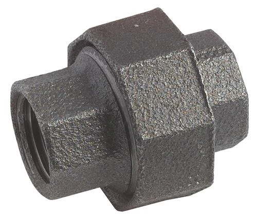 Raccord Union Conique Fonte Noire Double Femelle N° 340