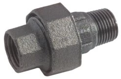 Raccord Union Conique Fonte Noire Mâle Femelle N° 341