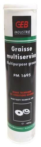 Graisse Multi-services Pour Roulements, Paliers Et Toutes Articulations - GEB