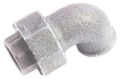Coude Union Conique égal Fonte Galvanisée Double Femelle N° 96