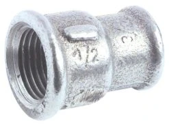 Manchon Réduit Fonte Galvanisée Double Femelle N° 240