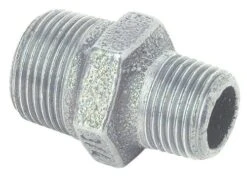 Mamelon Réduit Fonte Galvanisée Double Mâle N° 245