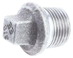 Bouchon Fonte Galvanisée Mâle 12/17 N° 290