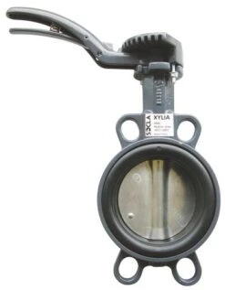 Vanne Papillon Inox à Oreilles De Centrage DN200 Xylia FGL Cadenassable - SOCLA