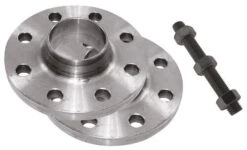 Équipement Vanne Papillon Avec Tirants Noirs DN80