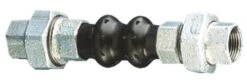 Compensateur De Dilatation Double Soufflet à Raccord Union Fonte DN40