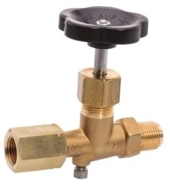 Robinet à Pointeau Forme à Standard Laiton Inox