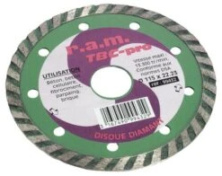 Disque Diamant à Segments Soudes Laser