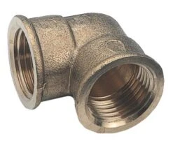 Coude Laiton égal Double Femelle 26/34 - 90
