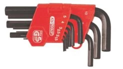 Ks Tools Jeu De 9 Clés Mâle 6x6 Pans