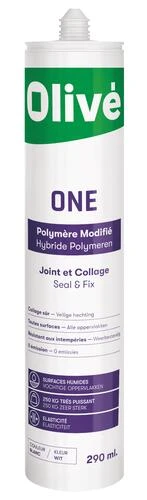 Mastic Colle Multi-usages One Blanc 300ml