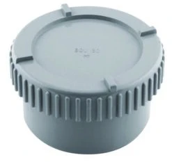 Tampon De Visite PVC Mâle ø80 Avec Bouchon