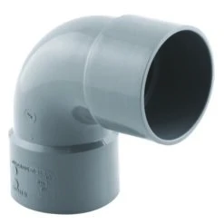 Coude PVC 87.30° Double Femelle ø50