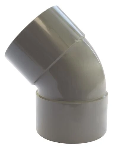 Coude PVC 45° Double Femelle ø80 – Image 2